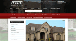 Desktop Screenshot of ferrellbrick.net